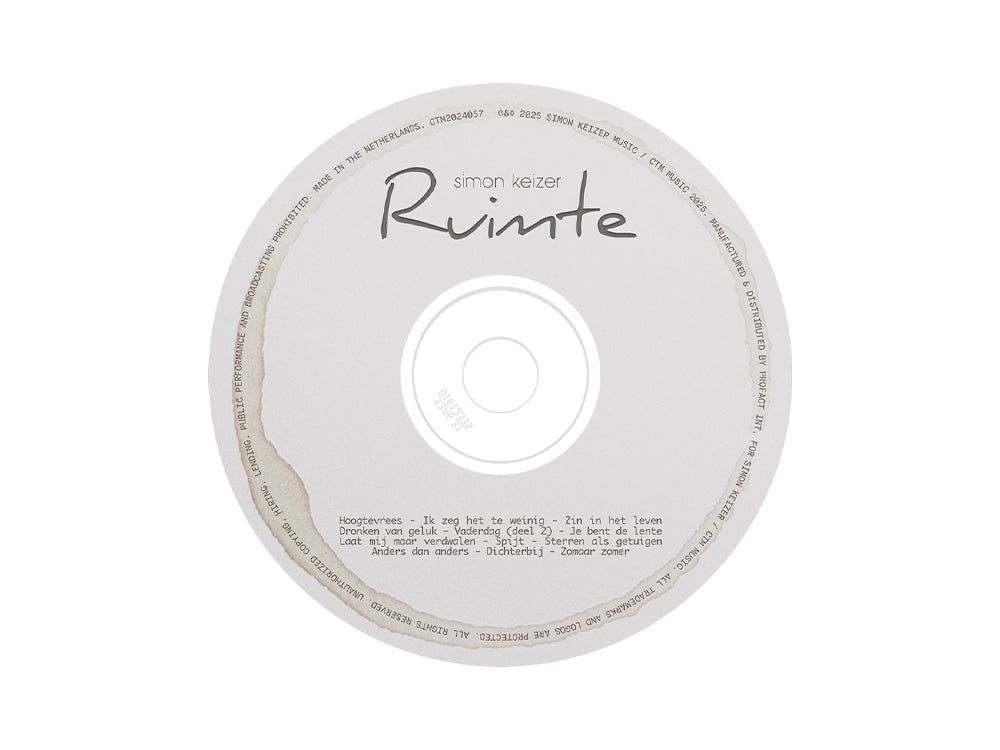 Gesigneerde CD | Simon Keizer