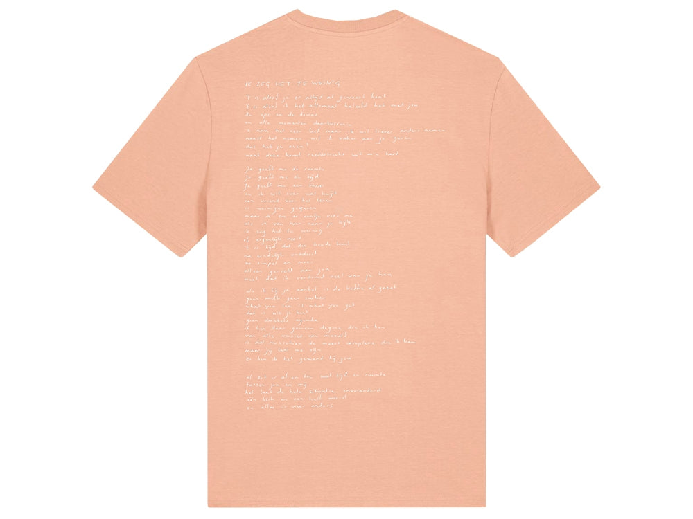 T-shirt 'Ik zeg het te weinig' | Simon Keizer
